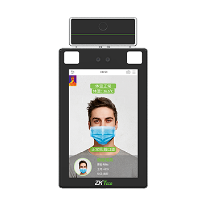 中控TDB08-TI热成像人脸测温智能识别终端